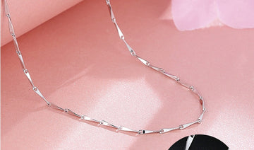 S925 Sterling Silver Plated Necklace