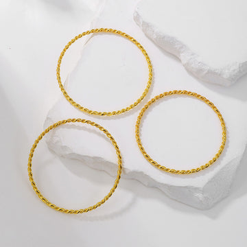 1 Pcs Simple Fashion Gold Bracelet