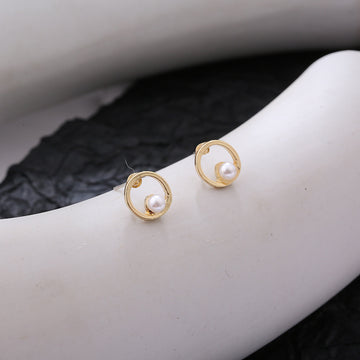 Hollow Diamond Square Stud Earrings For
