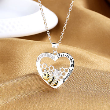 Fashion Exquisite Bee Hive Pendant Necklace
