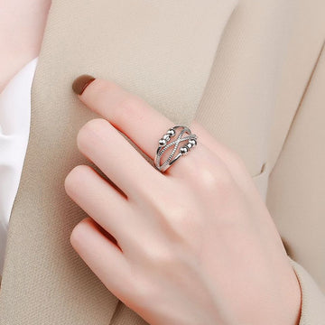 Rotatable Ring With Open Design Fashion