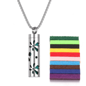 Aromatherapy Pendant Perfume Bottle Essential Oil Necklace