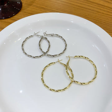 Cold Style Temperament Irregular Geometric Metal