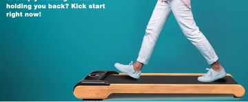 Walking Pad Under Desk Treadmill for Home Office 2.5HP Motor Adjustable Speed 0.5 to 4 MPH 265LBS Capacity Remote Control Treadmill