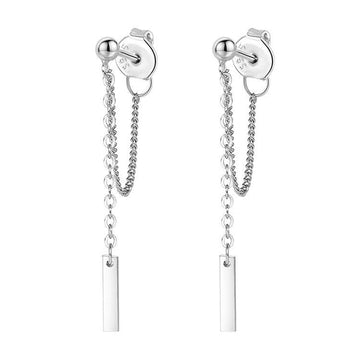 Women'S Geometric Pattern Tassel Simple Stud