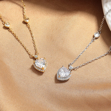 Light Luxury Heart Shape Necklace For