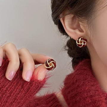 Women'S Retro Earrings Simple Versatile Accessories