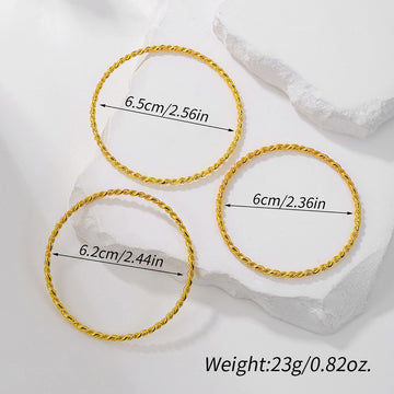 1 Pcs Simple Fashion Gold Bracelet