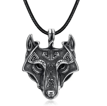 Asgard Crafted Norse Grey Wolf Head