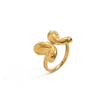Lxalry Gold Butterfly Ring For Women