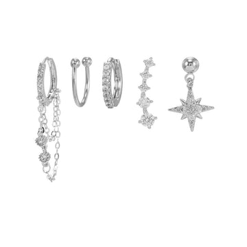 Romantic Star And Moon Series Butterfly