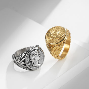 European And American Style Stainless Steel Ring
