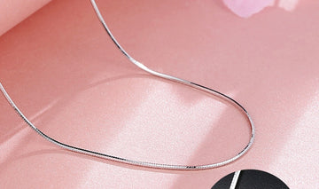 S925 Sterling Silver Plated Necklace