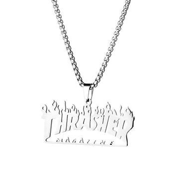 All Match Letter Hip Hop Necklace