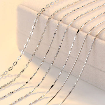 S925 Sterling Silver Plated Necklace