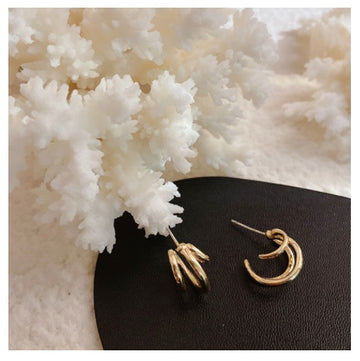 Retro Temperament All Match Earrings Vintage