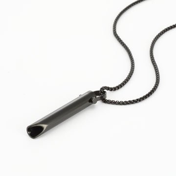 Adjustable Breathing Relief Pressure Ornament Stainless Necklace