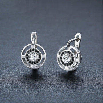 Luxury Shining Over Earrings Studded With