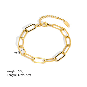 Stainless Steel Ornament Bracelet For Women