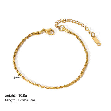 Stainless Steel Ornament Bracelet For Women