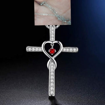 Infinity Love God We Trust Christian Necklace