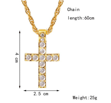 Cross Pendant Necklace For Women And