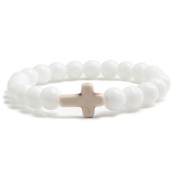 Blue Turquoise Cross Bracelet Unisex National