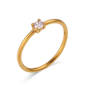 Fashion Simple Light Luxury Birthday Ring