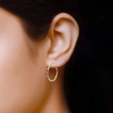 Simple Gold Women'S Geometric Metal Alloy
