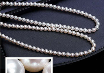 Elegant Pearl Necklace For Wedding Travel