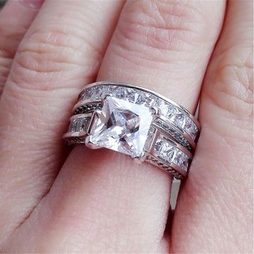 New Style Charm Couple Rings His Ring