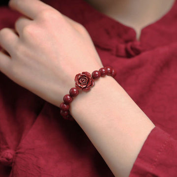 Rose Bracelet For Women Elegant Floral