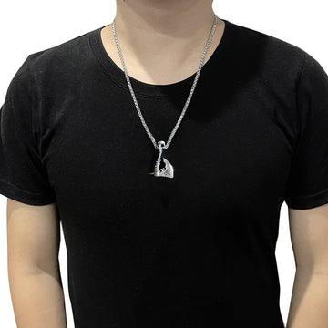 Jewelry Necklace Stainless Steel Axe Pendant