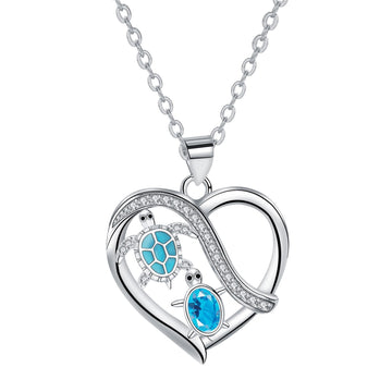 Necklace Love Turtle European And American