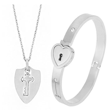 Fashion Jewelry Titanium Steel Couple Love Necklace