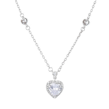 Light Luxury Heart Shape Necklace For