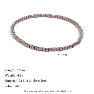 Niche Vintage Stainless Steel Plated 18K Bracelet