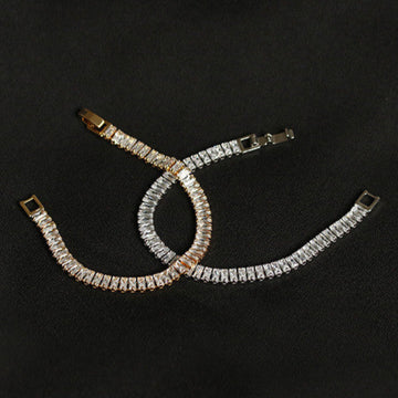 Simple Zircon Bracelet For Women With