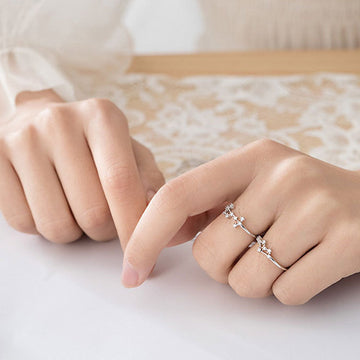 Zodiac Sign Silver Ring For Birthdays
