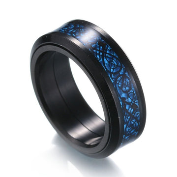 Personality Ring Titanium Steel Hip Hop