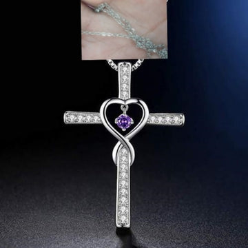 Infinity Love God We Trust Christian Necklace