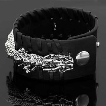 Viking Pirate Kelte Dragon Bracelet Unisex