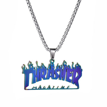 All Match Letter Hip Hop Necklace