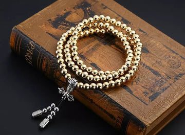 Stainless Steel Thunderbolt Beads Necklace Modern