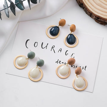 Candy Drop Earrings For Women Alloy
