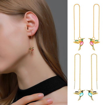 Fashion Jewelry Unique Little Bird Drop