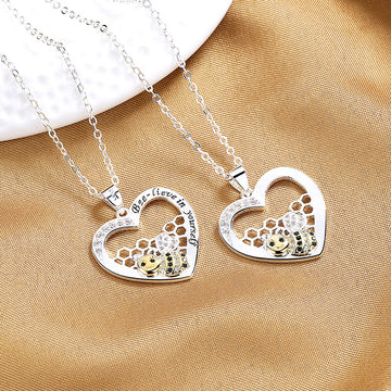 Fashion Exquisite Bee Hive Pendant Necklace