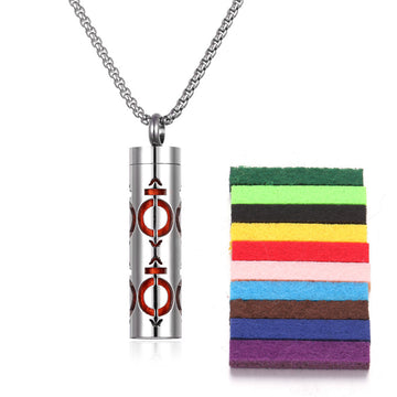 Aromatherapy Pendant Perfume Bottle Essential Oil Necklace