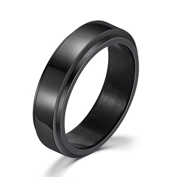 Personality Ring Titanium Steel Hip Hop