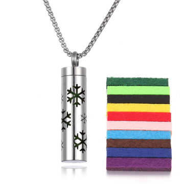 Aromatherapy Pendant Perfume Bottle Essential Oil Necklace